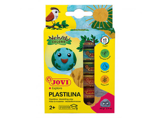 Plastilīns Jovi Nature colors, 6 krāsas