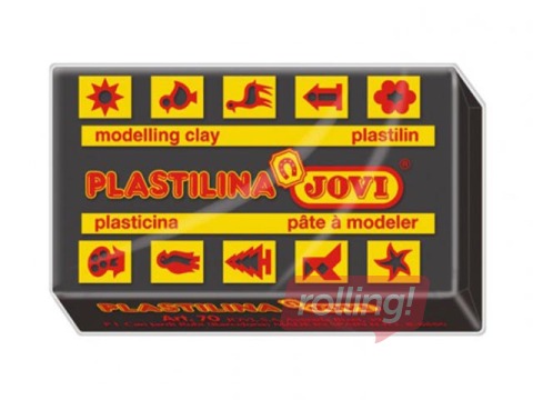 Plastilīns Jovi, 50g, melna krāsa