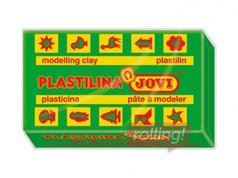 Plastilīns Jovi, 50g, zaļa krāsa