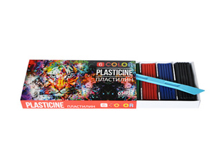 Plastilīns Osiris ar nazīti, 6 krāsas
