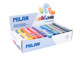 Plastilīna komplekts Milan, 10 krāsas