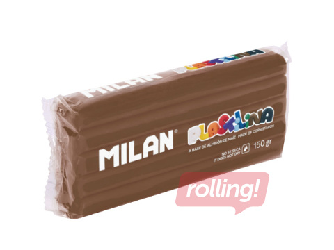 Plastilīns Milan, 150g, brūns