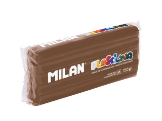 Plastilīns Milan, 150g, brūns