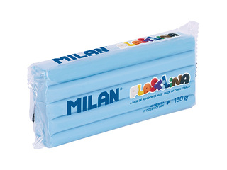Plastilīns Milan, 150g, gaiši zils
