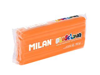 Plastilīns Milan, 150g, oranžs