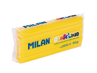 Plastilīns Milan, 150g, dzeltens