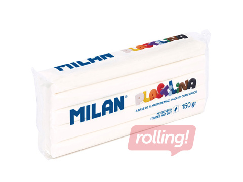 Plastilīns Milan, 150g, balts