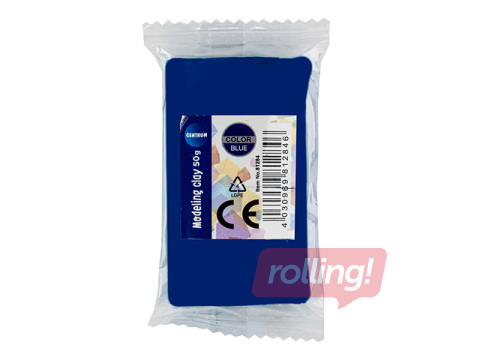 Plastilīns Centrum, zils, 50g