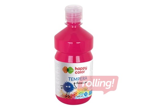 Guaša Happy Color 500 ml, magenta krāsa