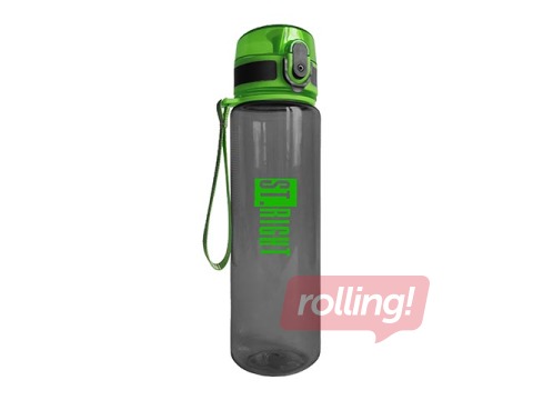 Ūdens pudele St.Right, Black&Green, 500ml