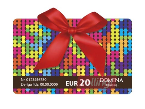 Domina Shopping dāvanu karte, 20 EUR