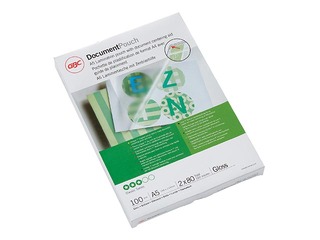 Laminēšanas plēves GBC, A5, 80 mic., glancētas, 100 gab.