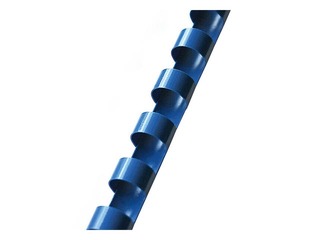 Plastmasas spirāles Argo, zilas, 14mm, 100 gab.