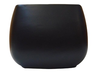 Dekoratīvais pods, Ø22cm , H-21cm, melns
