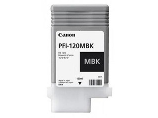 Tintes kasete Canon PFI-120MBK, matēta melna, 130ml