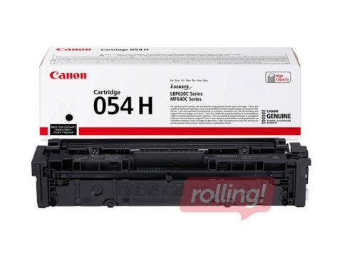 Tonera kasete Canon 054H, melna (3100 lpp)