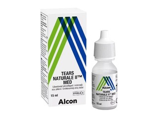 Mitrinošie acu pilieni TEARS NATURALE II, 15ml