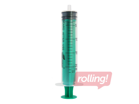 Šļirce bez adatas, Luer Slip savienojums, 3 komponentu, sterila, 20ml