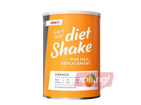 Diētiskais kokteilis Iconfit, apelsīnu, 495g