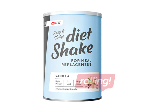 Diētiskais kokteilis Iconfit, vaniļas, 495g