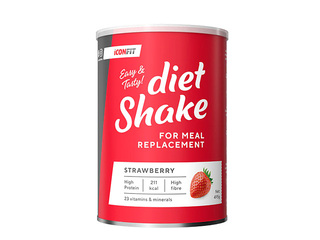 Diētiskais kokteilis Iconfit, zemeņu, 495g