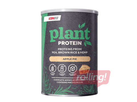 Augu proteīns Iconfit, ābolkūkas, 480g