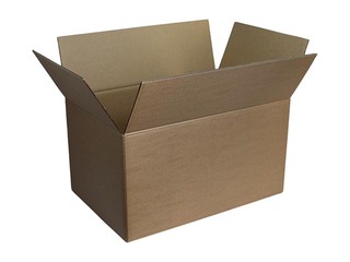Corrugated cardboard box 3 mm, 380 x 285 x 142 mm 
