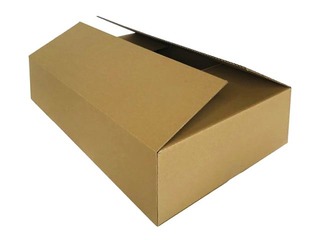 Cardboard box for parcels, size M, 580x380x170mm, brown