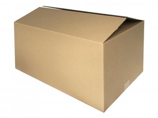 Cardboard box for parcels, L size, 580x380x360mm, brown