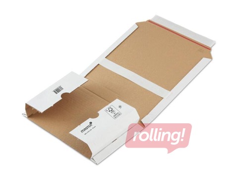 Kaste pasta sūtījumiem Master´in Performance, 302 x 215 x 20-75 mm, kartona, balta