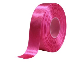 Dāvanu saiņošanas lente 25 mm/ 25 m, satīna, rozā