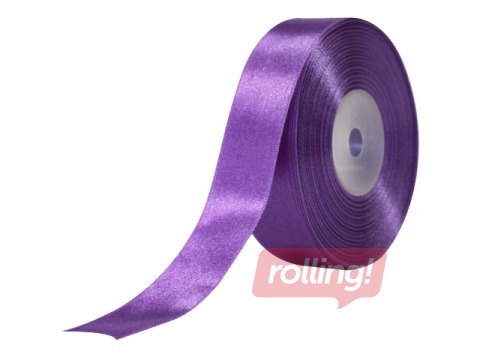 Dāvanu saiņošanas lente 25 mm/ 25 m, satīna, violeta