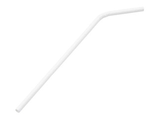 Kokteiļu salmiņi, papīra, 22cm ø6 mm, 200 gab., balti