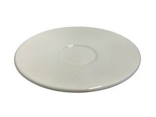 Apakštase Simple Plus, porcelāna, krēmkrāsa, 15.5 cm