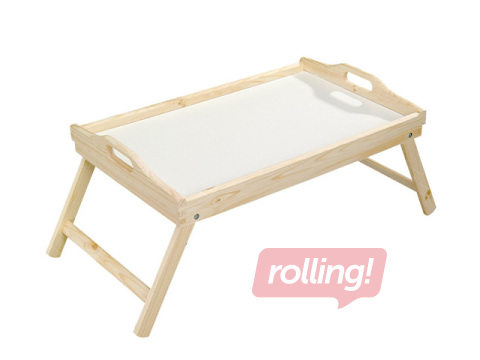 Paplāte Kesper, ar saliekamām kājām, koka, 50x30.5cm