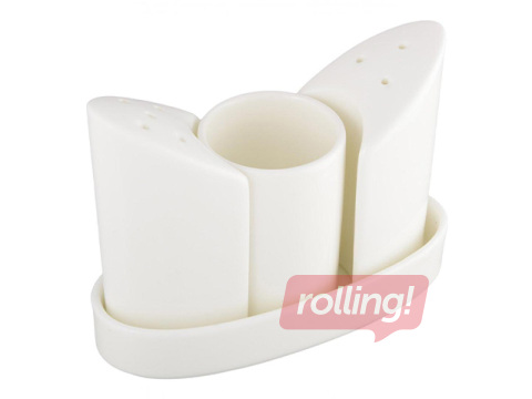 Garšvielu trauku komplekts Wilmax, porcelāna