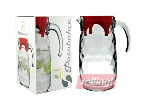 Sulas krūze Space, caurspīdīga, ar vāku, 1.6l