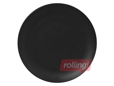 Šķīvis Neo Fusion, porcelāna, ø27cm, melns