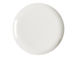 Plate Nano, porcelain, ø21cm, white