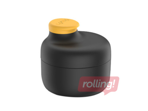 Mērču un piedevu trauks Lekue, To Go, melns, 50ml