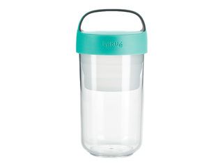 Ēdiena trauks Lekue, To Go, zila krāsa, 600ml