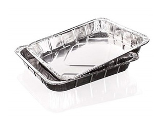 Barbecue trays 22.5 x 17.5 x 3.5 cm, 2 pcs.