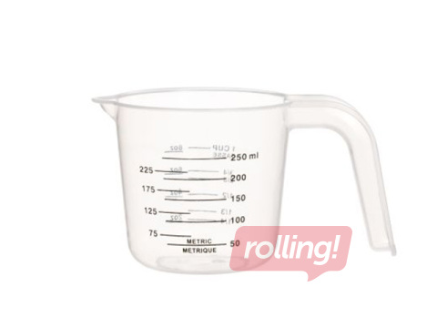 Mērkrūze, plastmasa, 250ml