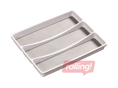 Galda piederumu organizators Kesper, pelēks, 40.5x32.5x4.5cm