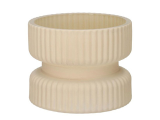 Svečturis Levia, bēšs matēts, Ø9xh8cm