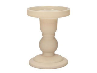 Svečturis Duif Liora, bēšs matēts, Ø8.5xh11cm