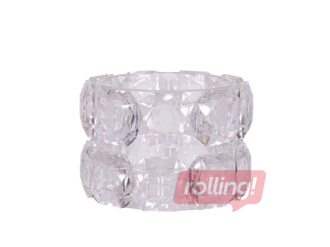 Svečturis Chanle, stikls, Ø7x5.5cm