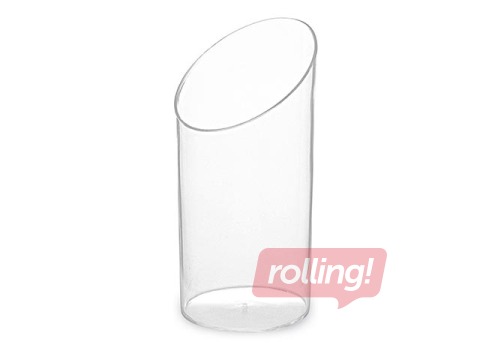 Trauki uzkodām, Ø4.5 cm, h-8.4 cm, plastmasas, 20 gab.