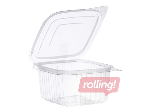 Kārbas ar vākiem, plastmasa, 375ml, 100 gab.