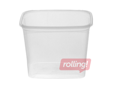 Kārbas bez vākiem, plastmasa, 1000ml, 500 gab.